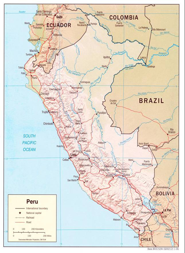 harta Perului